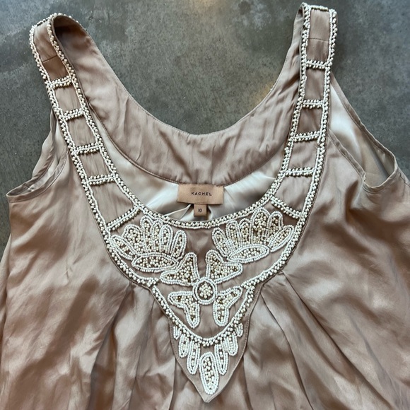 Beautiful 100% silk Kachel mini dress - size 10 AUS ; 8 CDN - Picture 3 of 3